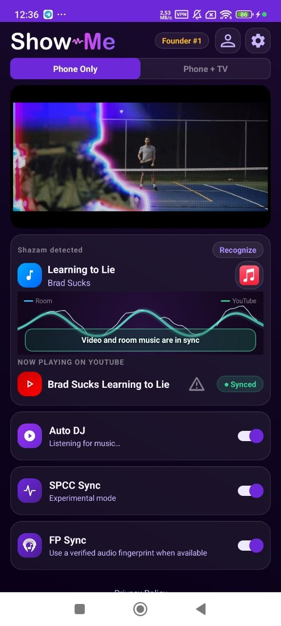 Brad Sucks performing Learning to Lie
